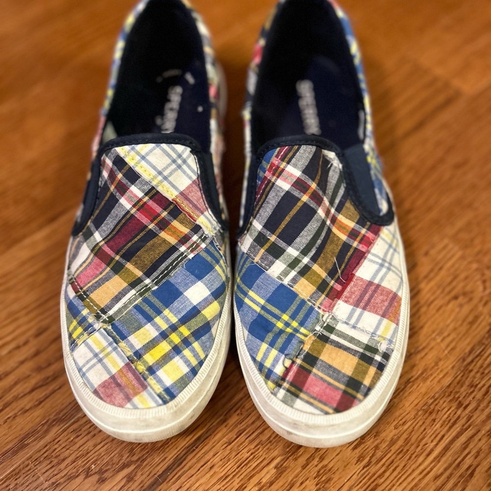 Sperry Madras Tennis Shoes